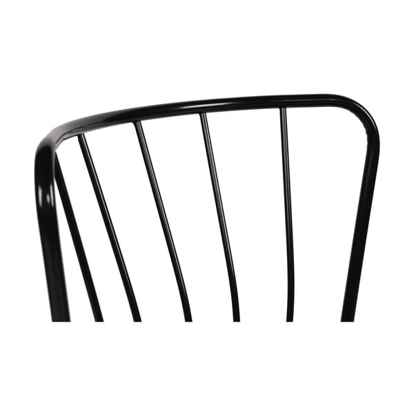 Črni kovinski jedilni stoli v kompletu 2 ks Yildiz – Kalune Design-image-2