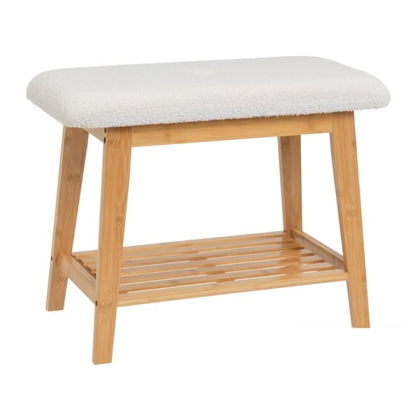 Klop v beli in naravni barvi– Casa Selección