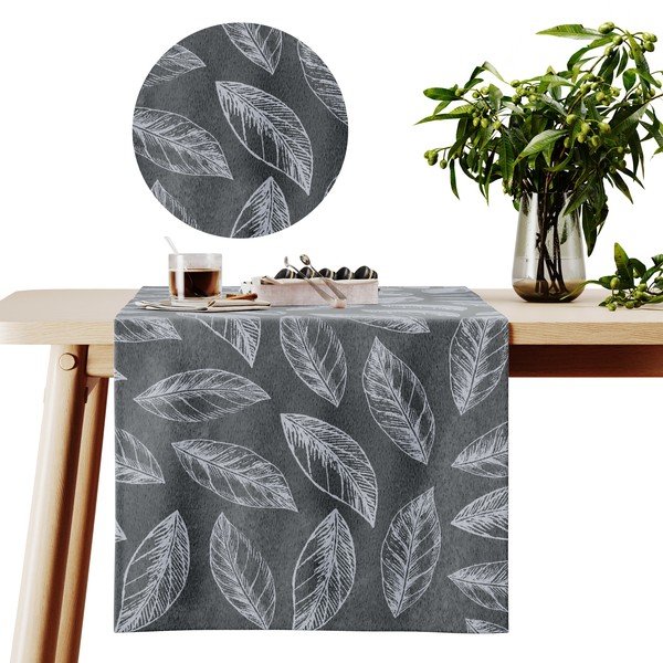 Žameten namizni tekač 40x140 cm Calm – Restilo-image-4