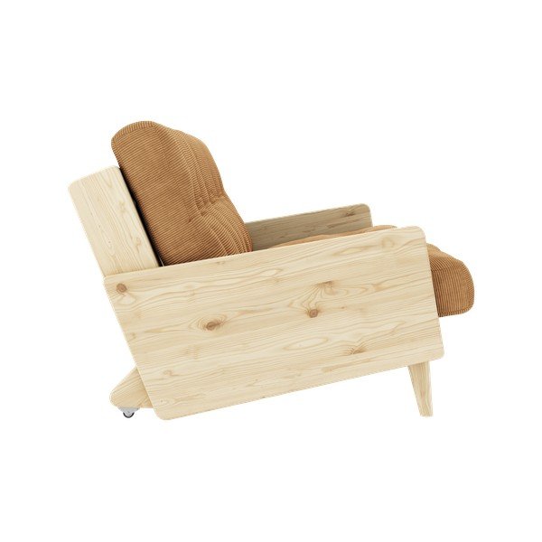 Oker rumen raztegljiv kavč 200 cm Indie - Karup Design-image-4