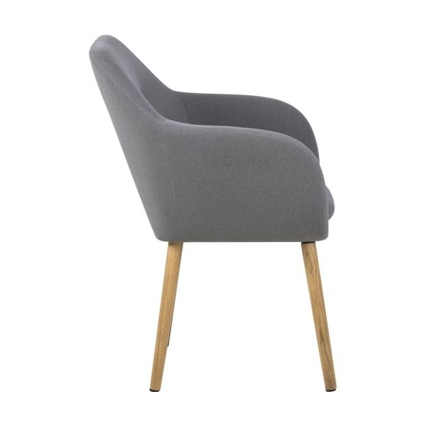 Svetlo siv jedilni stol Actona Emilia-image-4