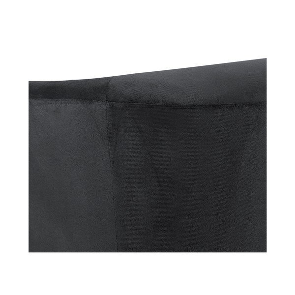 Antracitno siv žametni kavč Actona Biloxi, 160 cm-image-3