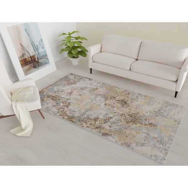 Svetlo modra/svetlo rjava pralna preproga 160x230 cm Sandstorm – Vitaus-image-1