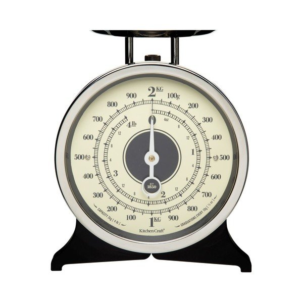 Kitchen Craft Classic Collection Black Kitchen Scale-image-1
