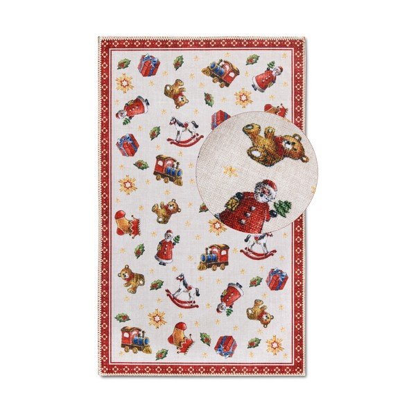 Rdeča preproga z božičnim motivom 50x80 cm Red Christmas – Villeroy&Boch