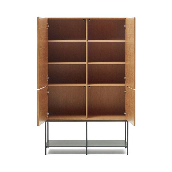 Omarica v hrastovem dekorju 97,5x160 cm Vedrana – Kave Home-image-2