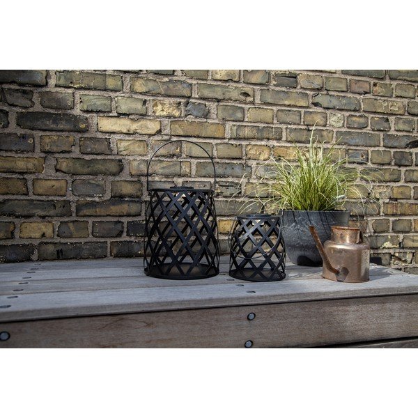 Črna LED svetilka Star Trading Calabria, višina 28 cm-image-3