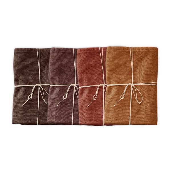 Komplet 4 serviet Really Nice Things Red Gradient, 43 x 43 cm-image-1