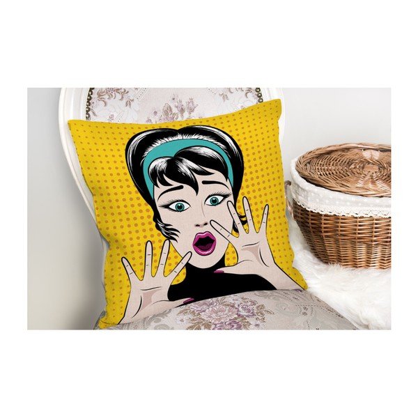 Prevleka za vzglavnik iz mešanice bombaža Minimalist Cushion Covers PopArt Points, 45 x 45 cm-image-2