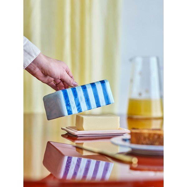 Modra keramična posoda za maslo Phoenix – Bloomingville-image-3