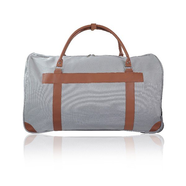 Siva potovalna torba na kolesih GENTLEMAN FARMER Oslo, 63 l-image-3