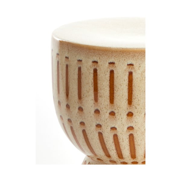 Keramična okrogla stranska mizica ø 28,5 cm Finca – Light & Living-image-3