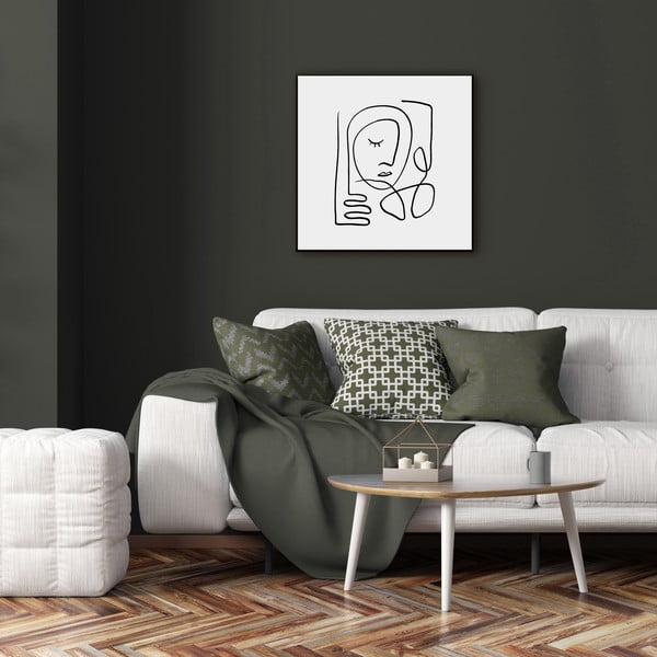 Slika 50x50 cm Linear Face – Styler-image-1