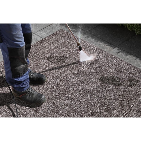 Temno siva zunanja preproga NORTHRUGS Granado, 80 x 150 cm-image-3