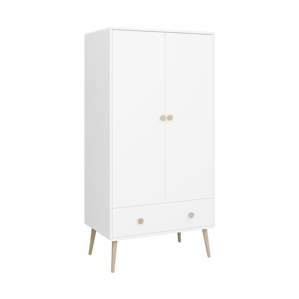 Bela otroška omara 80x160 cm Gaia - Tvilum-image-2