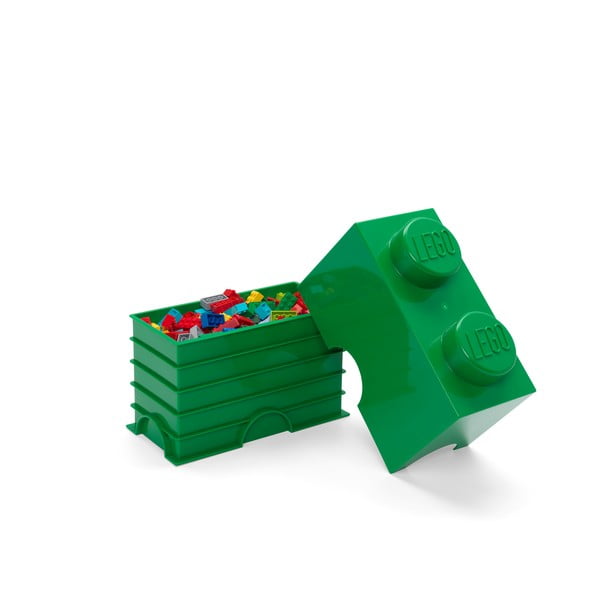 Zelena dvojna škatla za shranjevanje LEGO®-image-3