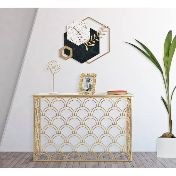 Šestkotna stenska ura Mauro Ferretti-image-1