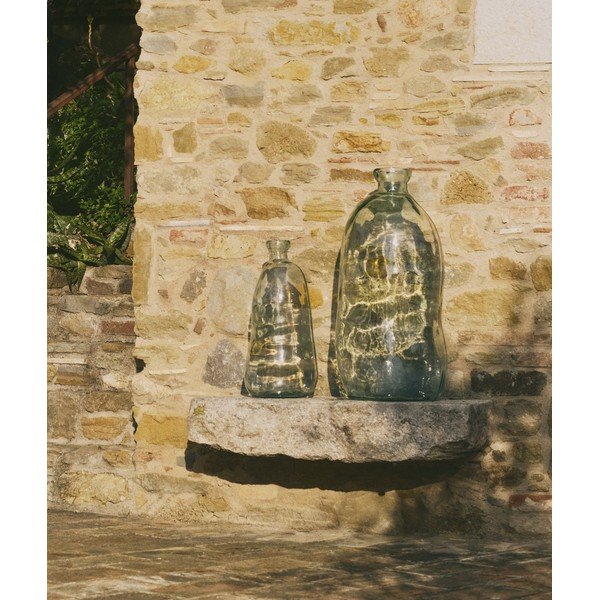 Visoka vaza iz recikliranega stekla (višina 75 cm) Brenna – Kave Home-image-1