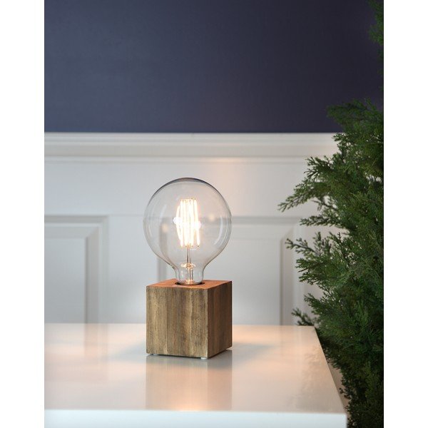 Rjava noga svetilke 9 cm Kub – Star Trading-image-4