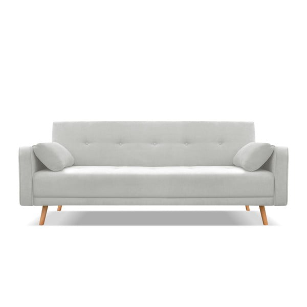Svetlo siv raztegljiv kavč Cosmopolitan Design Stuttgart, 212 cm