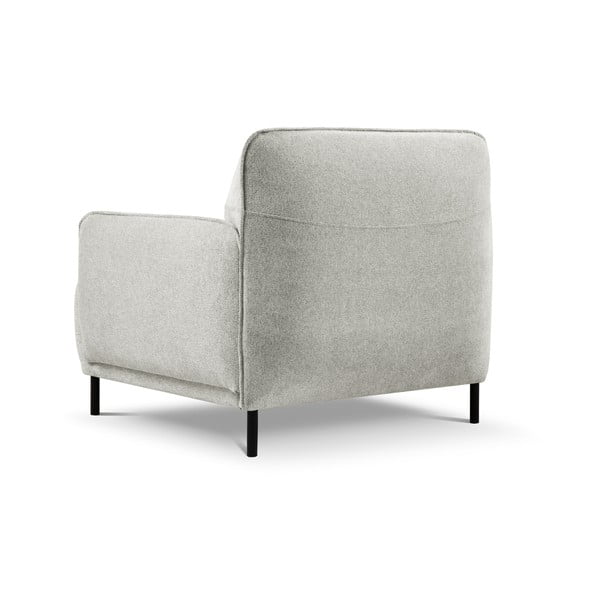 Svetlo siv fotelj Windsor & Co Sofas Neso-image-3