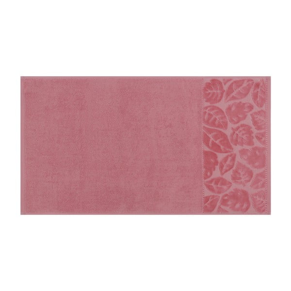 Komplet 2 roza brisač Madame Coco Velver, 50 x 90 cm