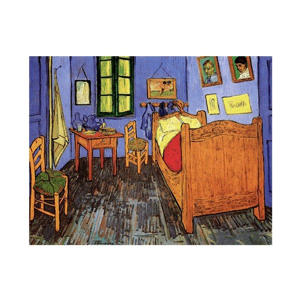 Vincent van Gogh - Vincentova spalnica v Arlesu, 90x70 cm