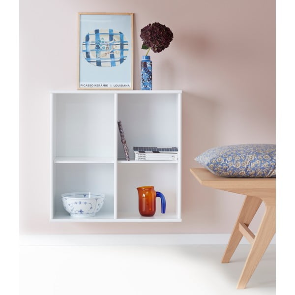 Bela stenska knjižna omara Mistral 025-image-1