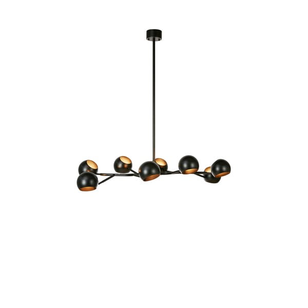 Črna viseča svetilka s kovinskim senčilom Edgar – Markslöjd-image-4