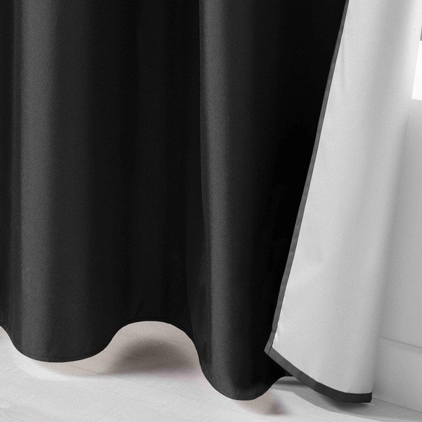 Črna izolacijska zavesa 140x260 cm Icemount – douceur d'intérieur-image-4