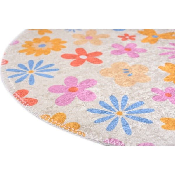 Pralna otroška preproga ø100 cm Joyfull Garden – Vitaus-image-2