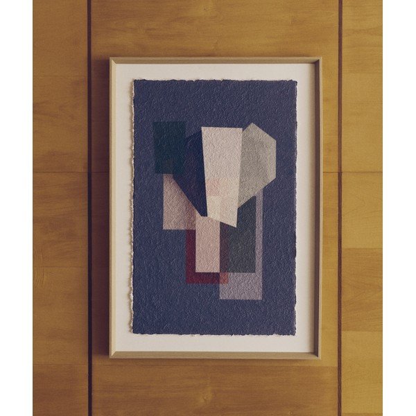 Tiskana slika z okvirjem/na platnu 60x90 cm Veluni – Kave Home-image-3