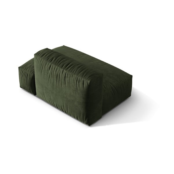 Zelen žameten modul za sedežno garnituro (desni kot) Martina – Micadoni -image-2