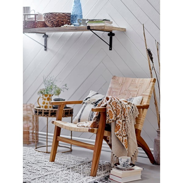 Odeja iz recikliranega bombaža 130x160 cm Hanny - Bloomingville-image-2