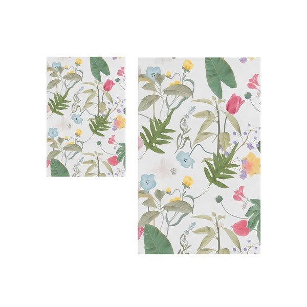 Kopalniške preproge v kompletu 2 ks 60x100 cm Floral – Mila Home