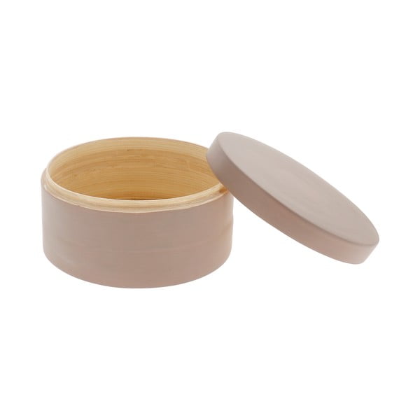 Rjava bambusova škatla za shranjevanje s pokrovom Compactor Bamboo Box-image-1