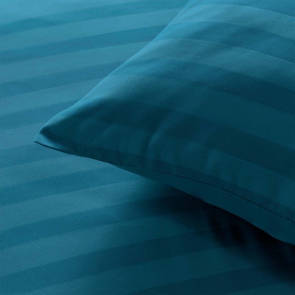 Modra podaljšana posteljnina za zakonsko posteljo iz mikrovlaken 240x220 cm Cleo – douceur d'intérieur-image-2