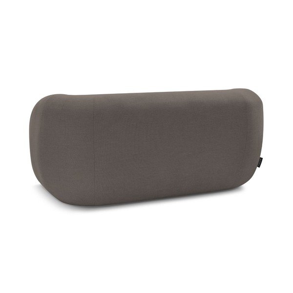 Sivorjava sedežna garnitura iz šenilje 160 cm Celine – Bobochic Paris-image-4