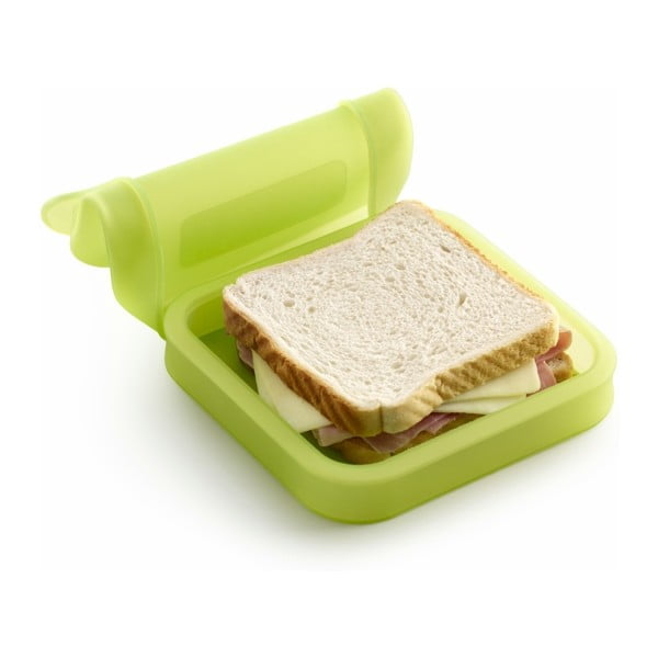 Silikonski ovitek za sendviče Lékué, zelen