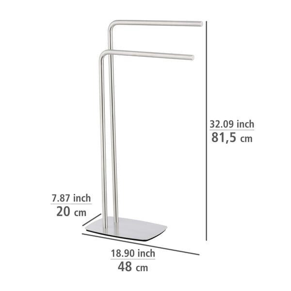 Stojalo za brisače iz nerjavečega jekla Iria – Wenko-image-3