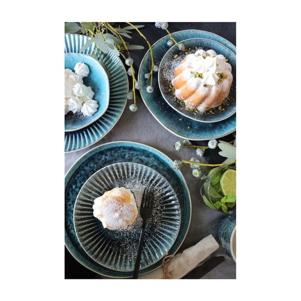 Moder keramičen krožnik Kare Design Mustique Rome, ⌀ 29 cm-image-4