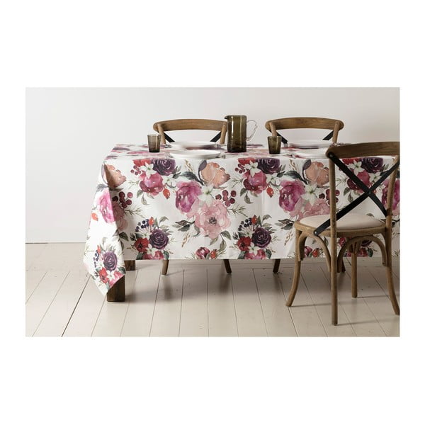 Bombažni namizni prt 160x160 cm Florisia - Côté Table-image-2