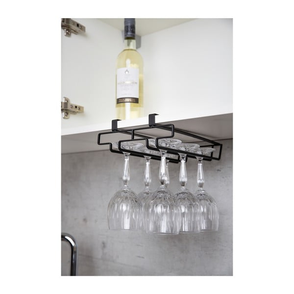 Črno držalo za kozarce Wenko-image-1