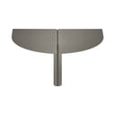 Siva jeklena polica 30 cm Oru – Blomus