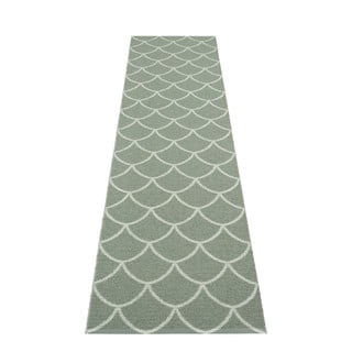Zelen zunanji in notranji tekač 70x300 cm Kotte Army Sage – Pappelina