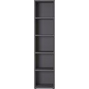 Antracitno siv regal 45x197 cm Agenda – Germania