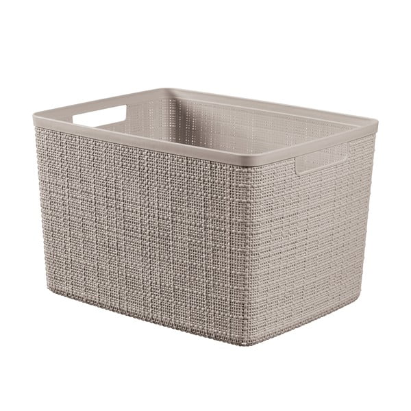 Plastična košara za shranjevanje 36x28x23 cm Jute L – Curver