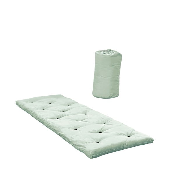 Zelenomodra futonska vzmetnica 70x190 cm Bed in a Bag Mint – Karup Design