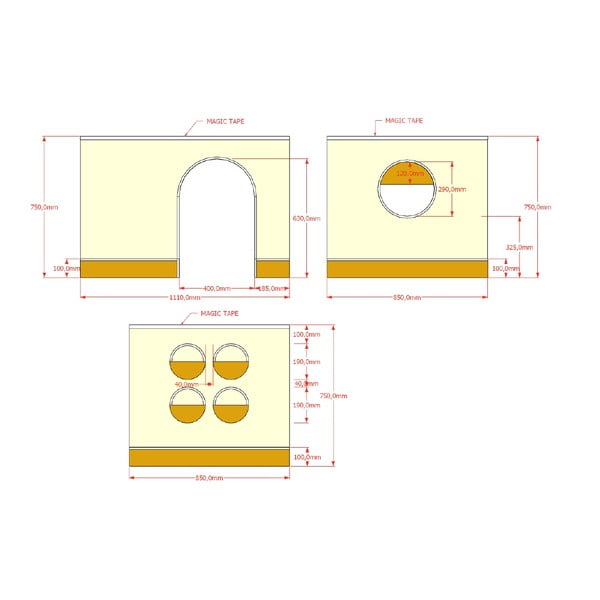 Otroška zavesa za posteljo Forrest – Vipack-image-3
