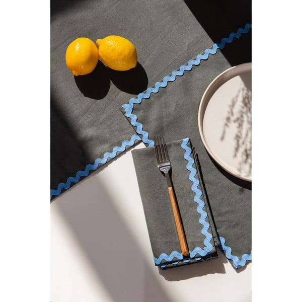 Laneni prtički v kompletu 4 ks Wavy – Really Nice Things-image-4